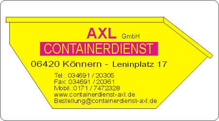 Containerdienst AXL Könnern